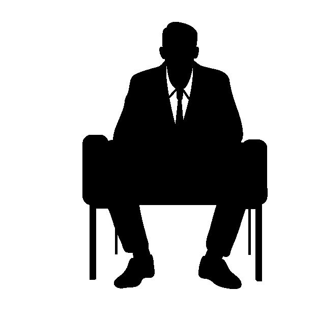 またを大きく開く座り方