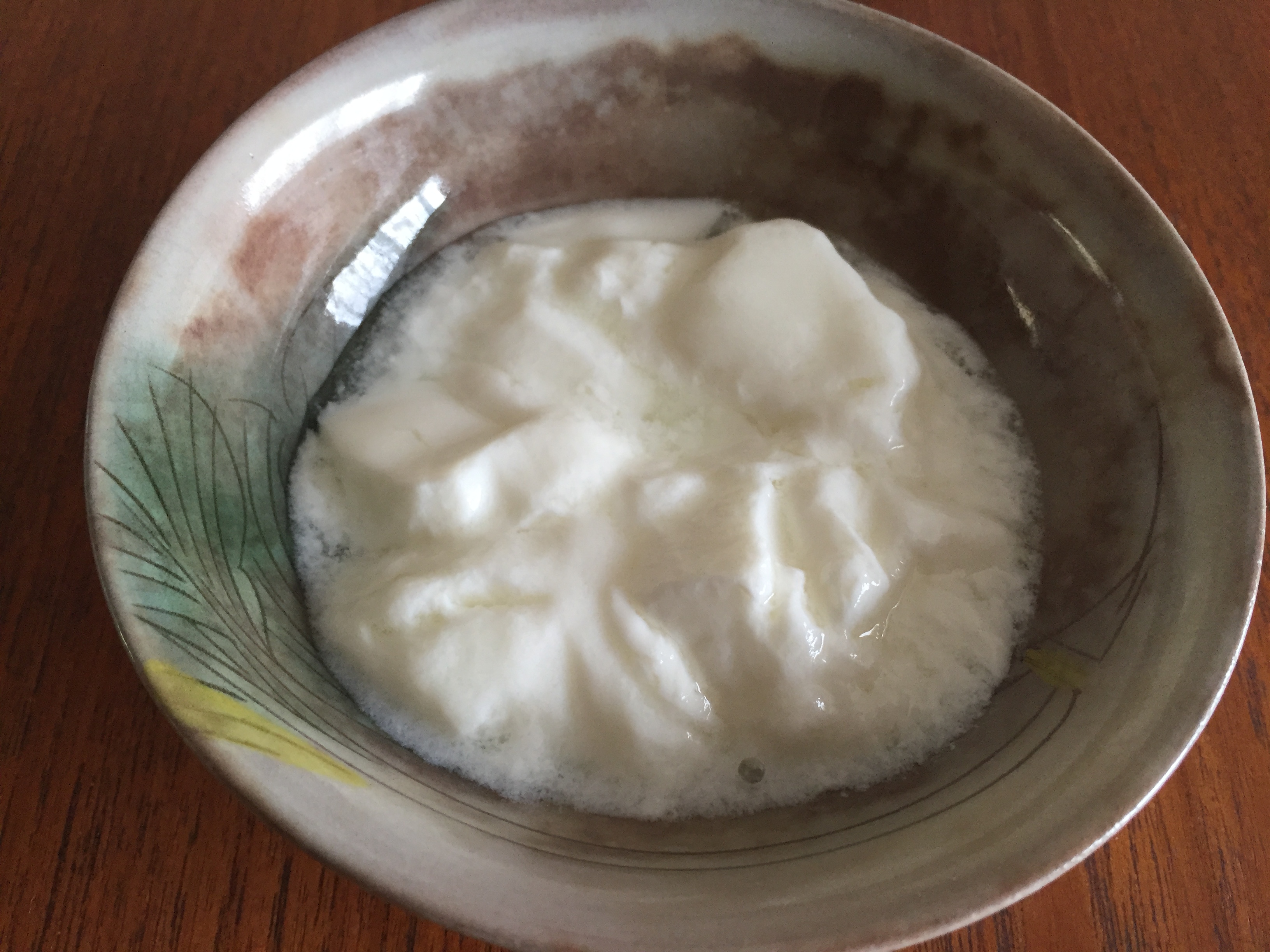 ヨーグルト完成品