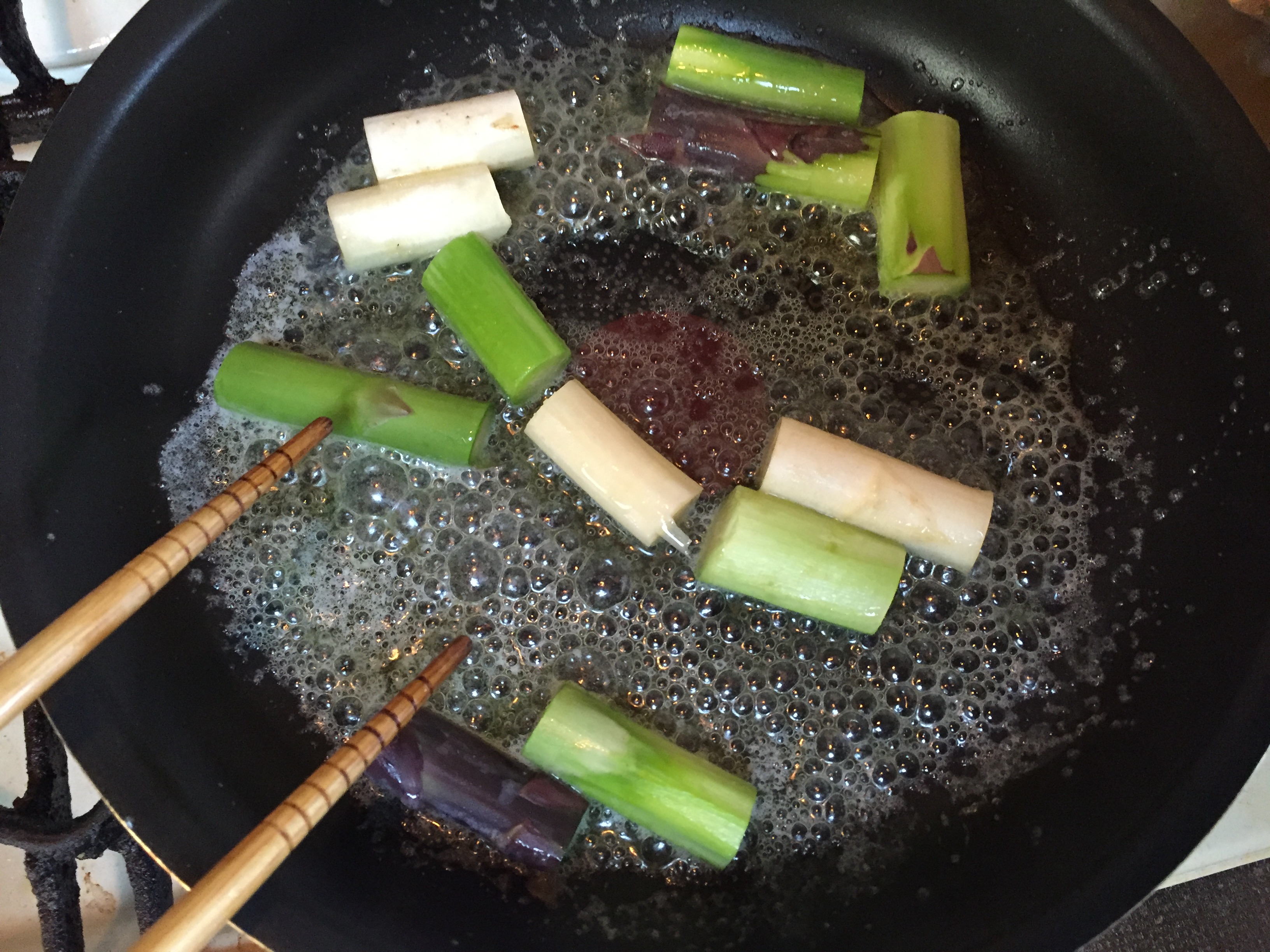 アスパラガスの炒め