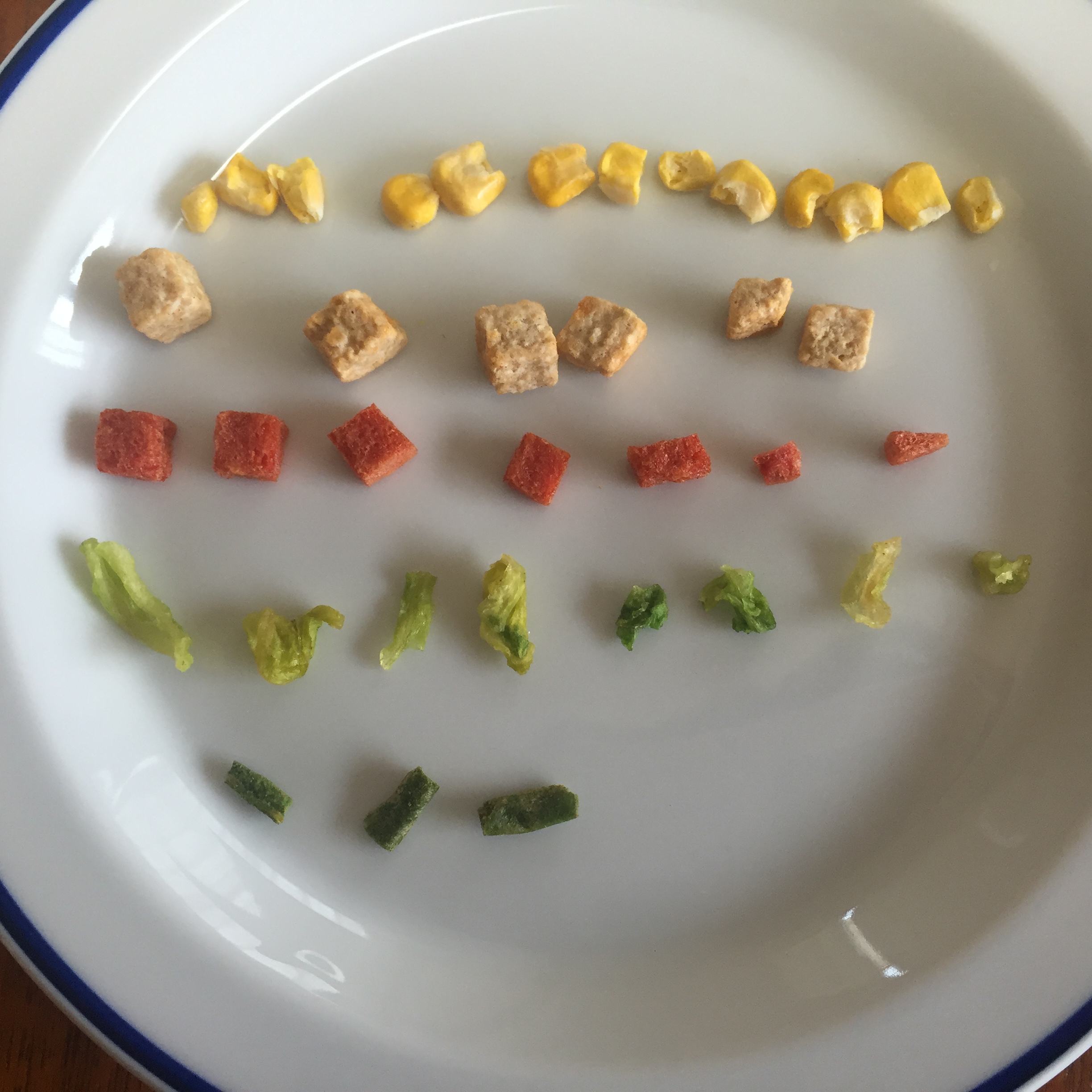 白い謎肉チリトマトヌードル中身全部